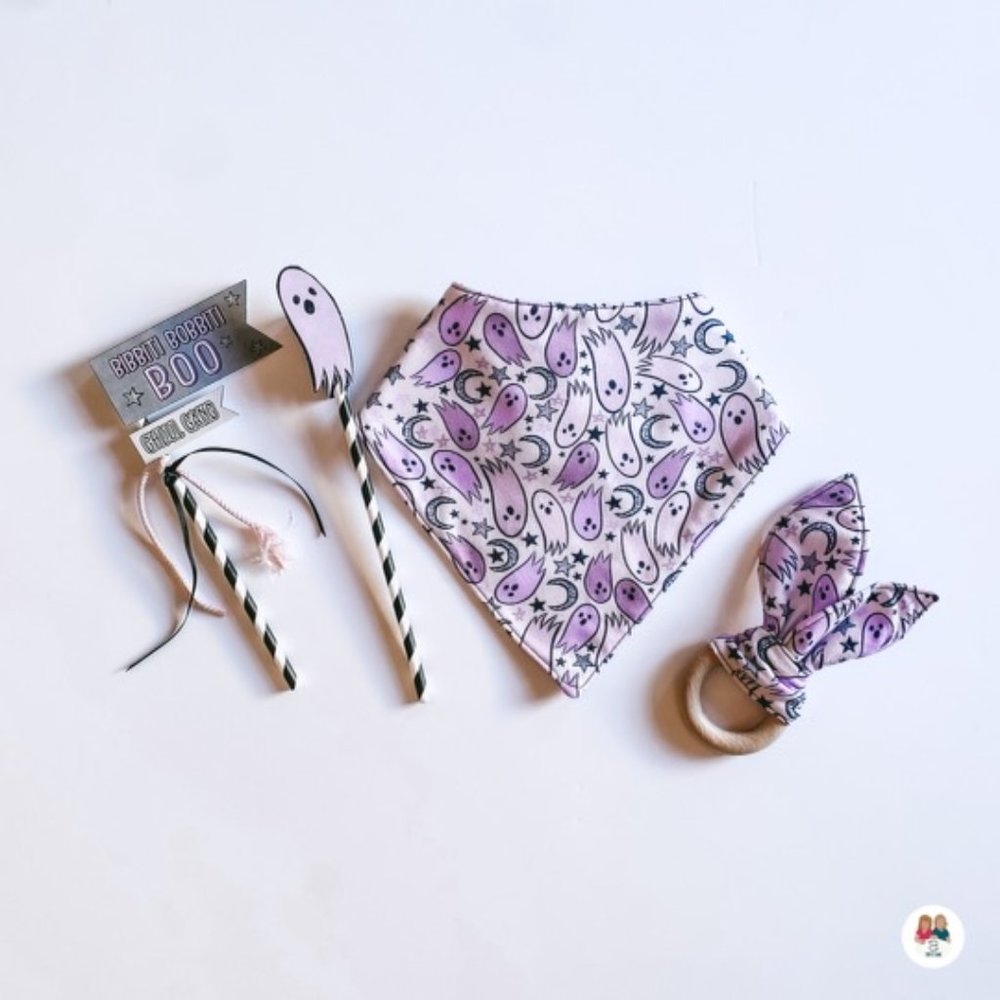 Boo Reversible Baby Bib